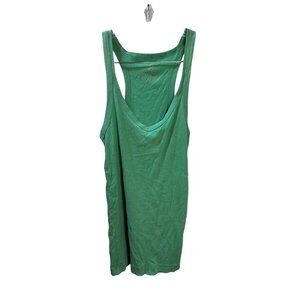 Banana Republic Green Racerback Tank Top Womens XS Cotton Blend Casual Lightweig
